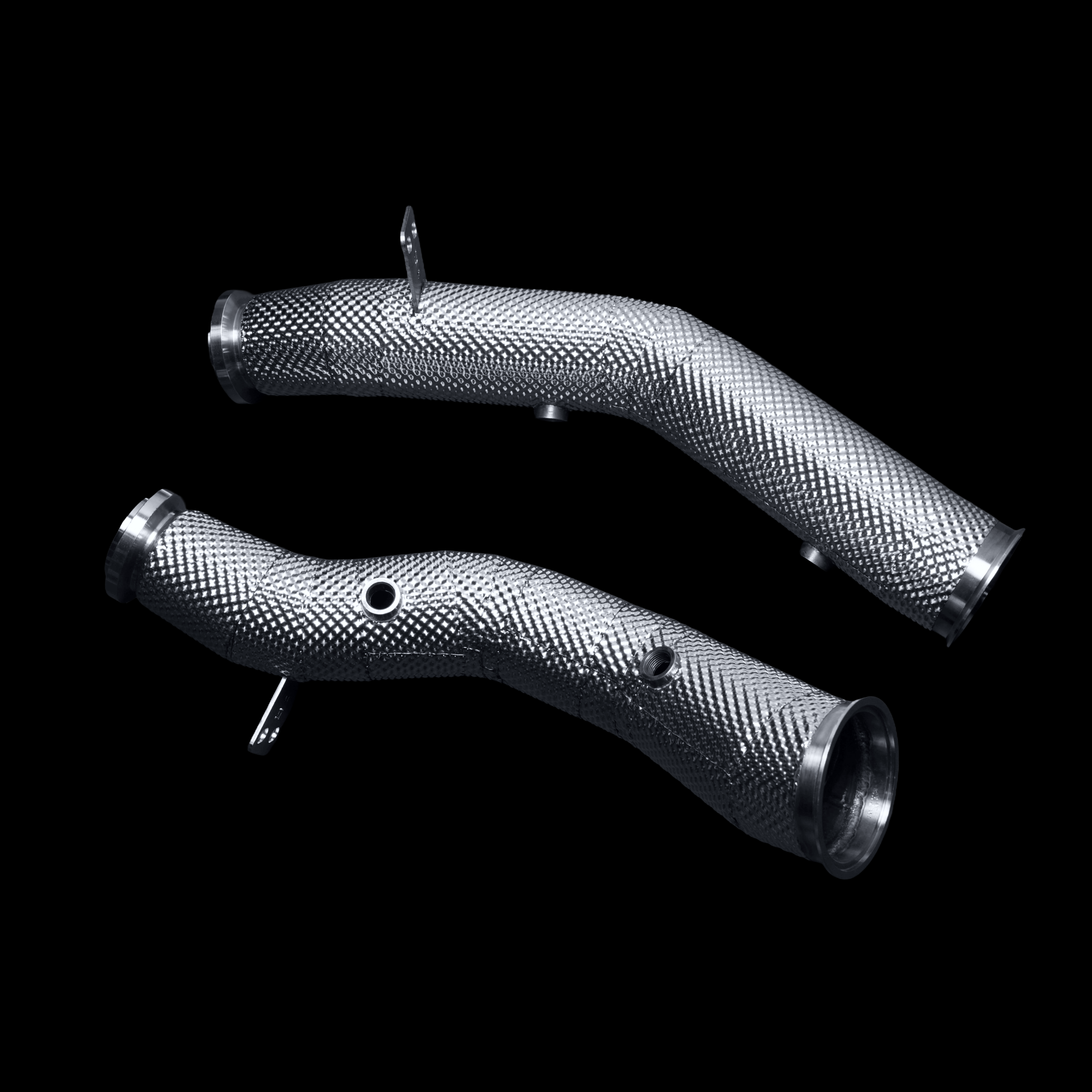 Mercedes C400 (205) M276 3.0L V8 BiTurbo Catless Downpipes