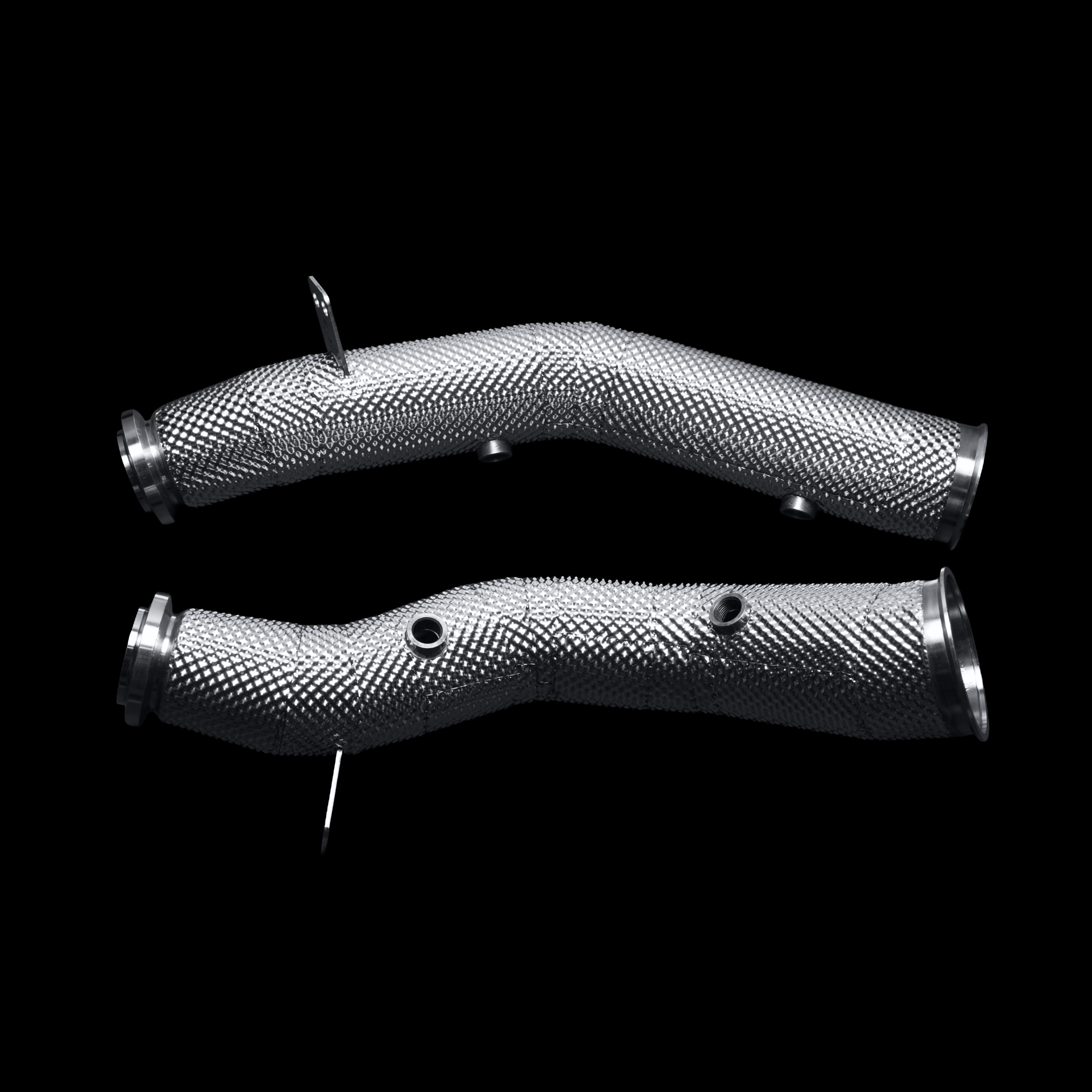 Mercedes C400 (205) M276 3.0L V8 BiTurbo Catless Downpipes