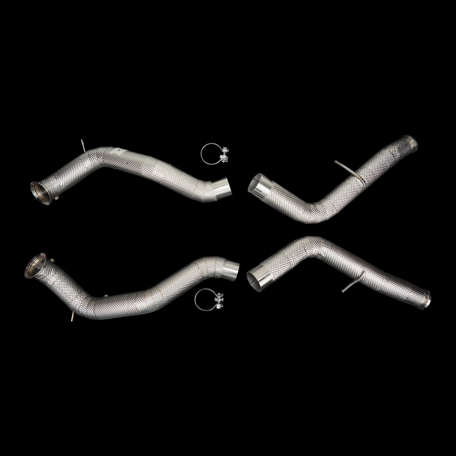 Mercedes G550 (463A) M177 LS2 4.0L V8 BiTurbo Catless Downpipes