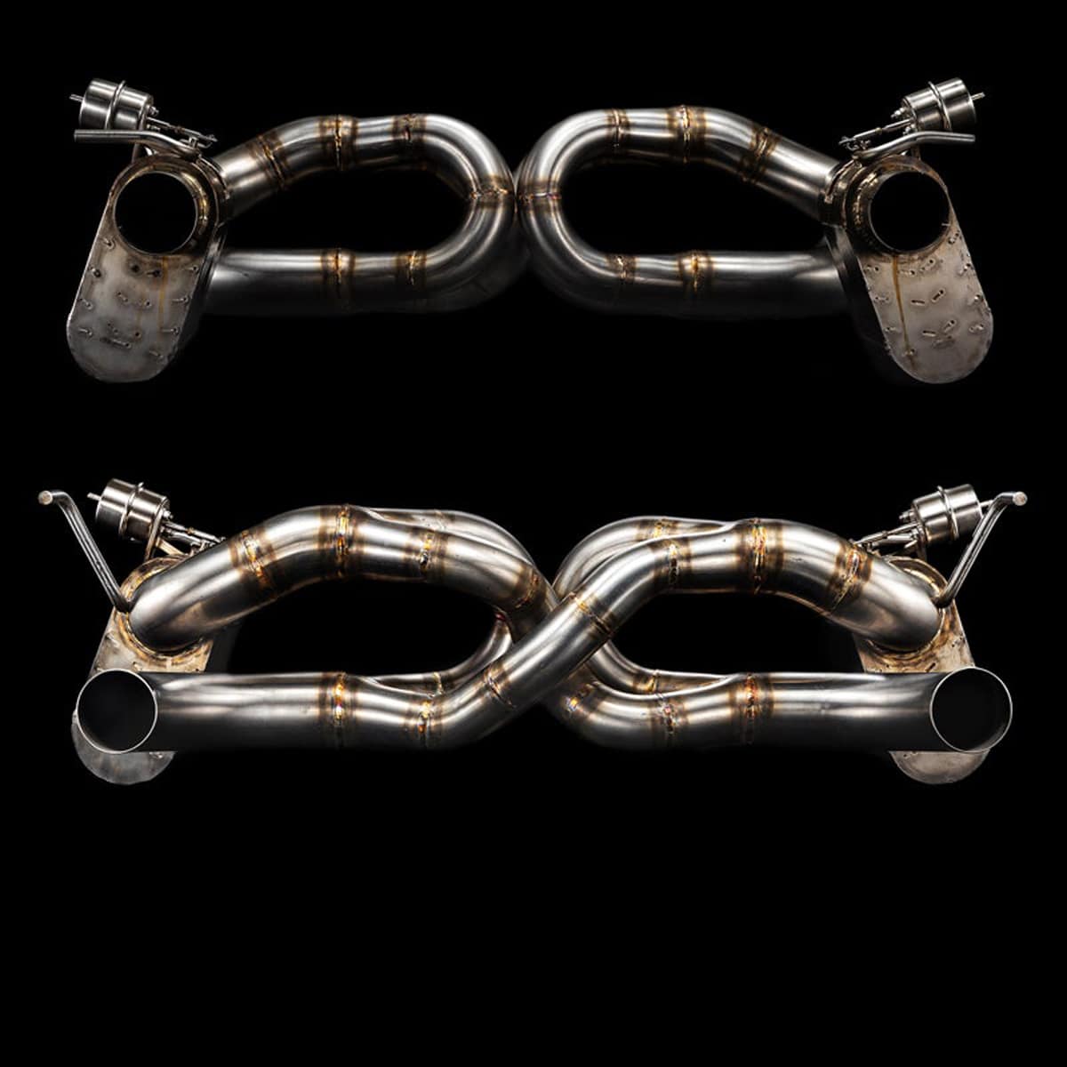 FERRARI 488 GTB GTS FORMULA RACE EDITION EXHAUST SYSTEM by BlackBoost UAE | USA | EU | CA | CN