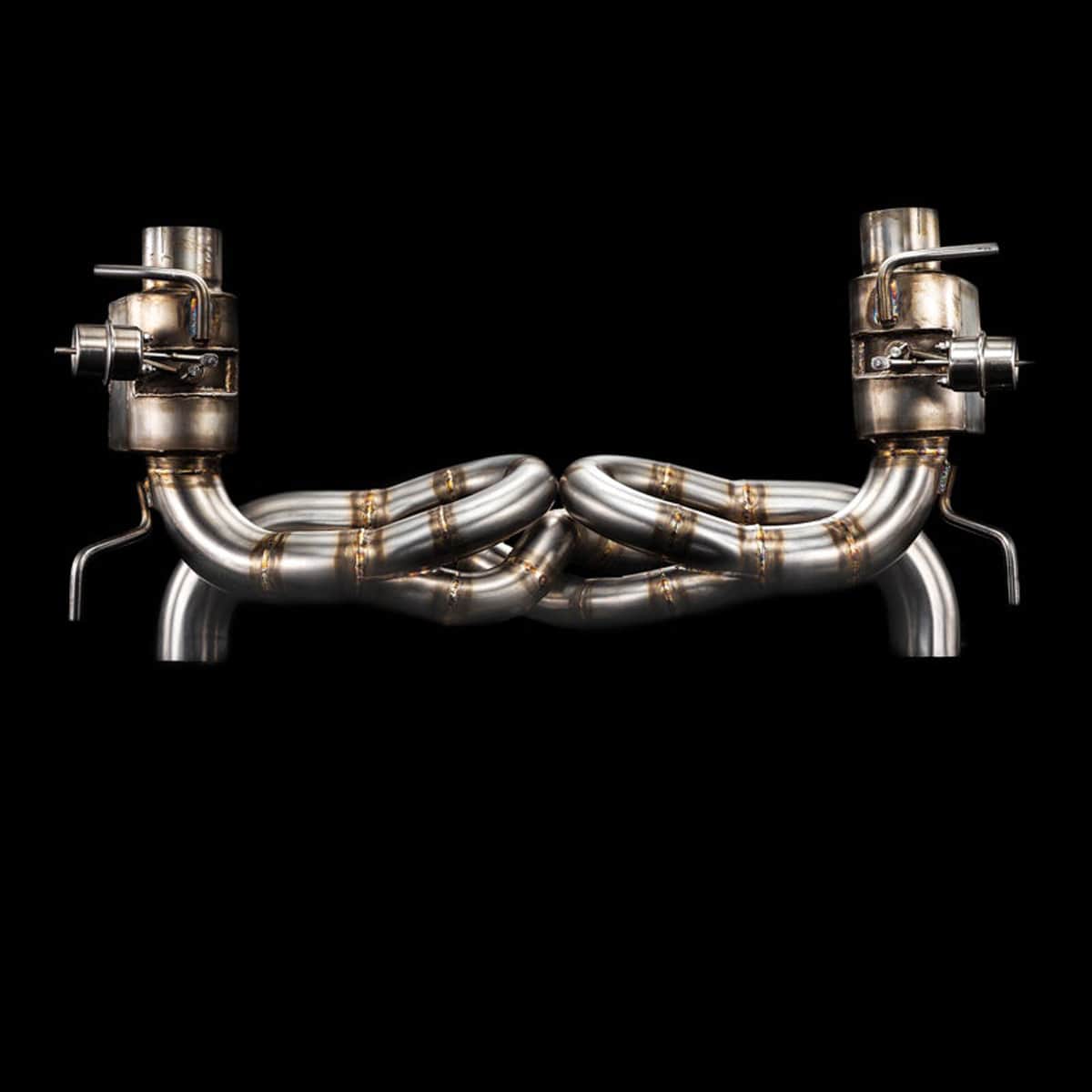 FERRARI 488 GTB GTS FORMULA RACE EDITION EXHAUST SYSTEM by BlackBoost UAE | USA | EU | CA | CN