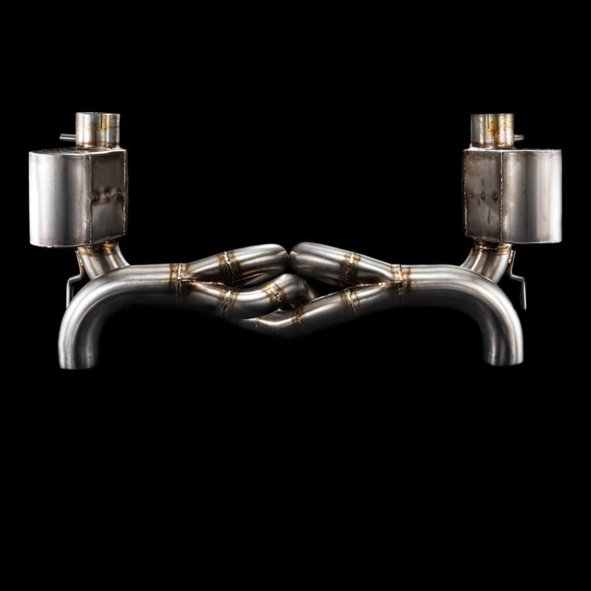 FERRARI 488 GTB GTS FORMULA RACE EDITION EXHAUST SYSTEM by BlackBoost UAE | USA | EU | CA | CN