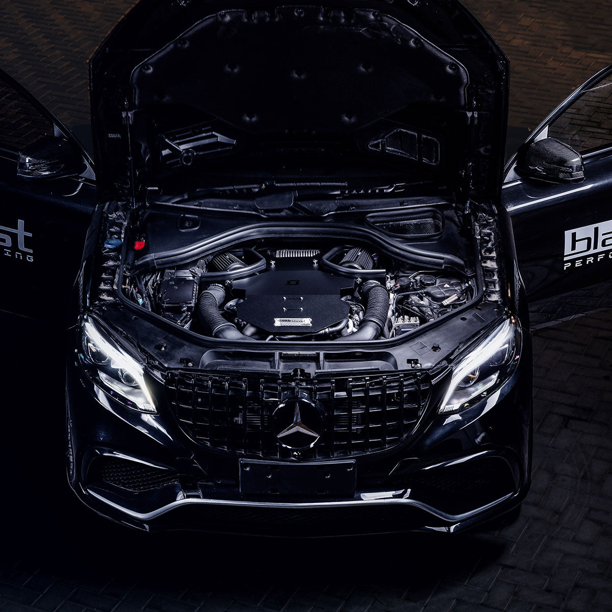 Mercedes AMG GLE63(S) M157 Cold Air Intake System by BlackBoost UAE | USA | EU | CA | CN