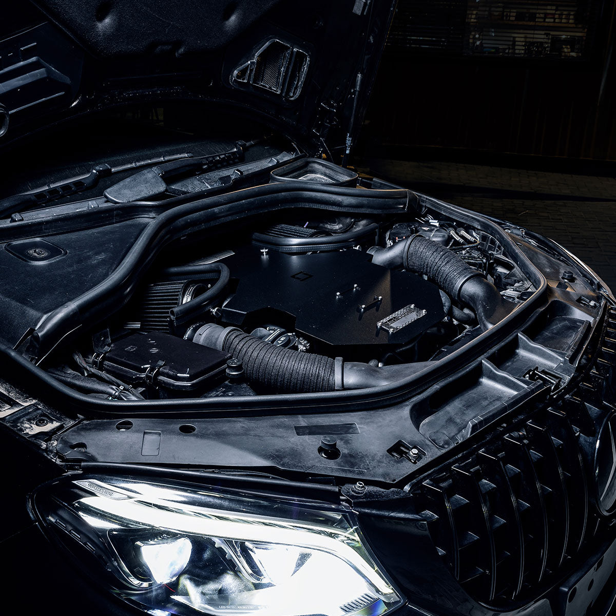 Mercedes AMG GLE63(S) M157 Cold Air Intake System by BlackBoost UAE | USA | EU | CA | CN