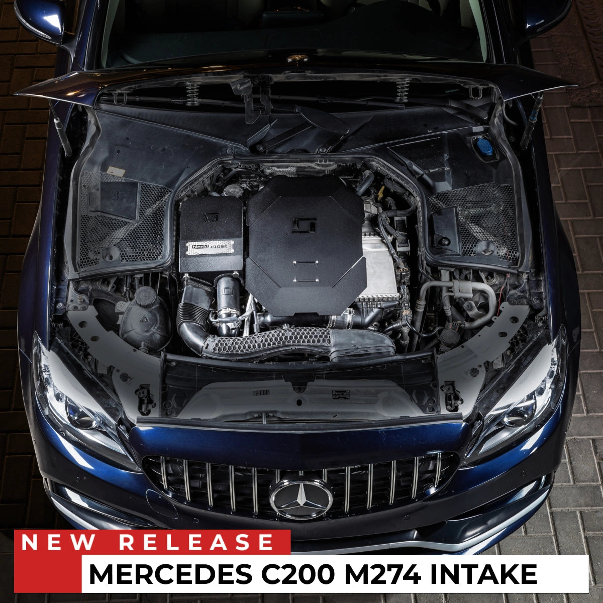 Mercedes C200 (205) M274 2.0L Turbo Cold Air Intake System
