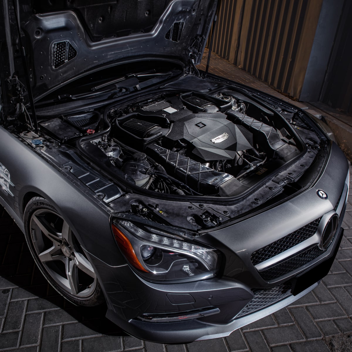 Mercedes-SL500-Intake