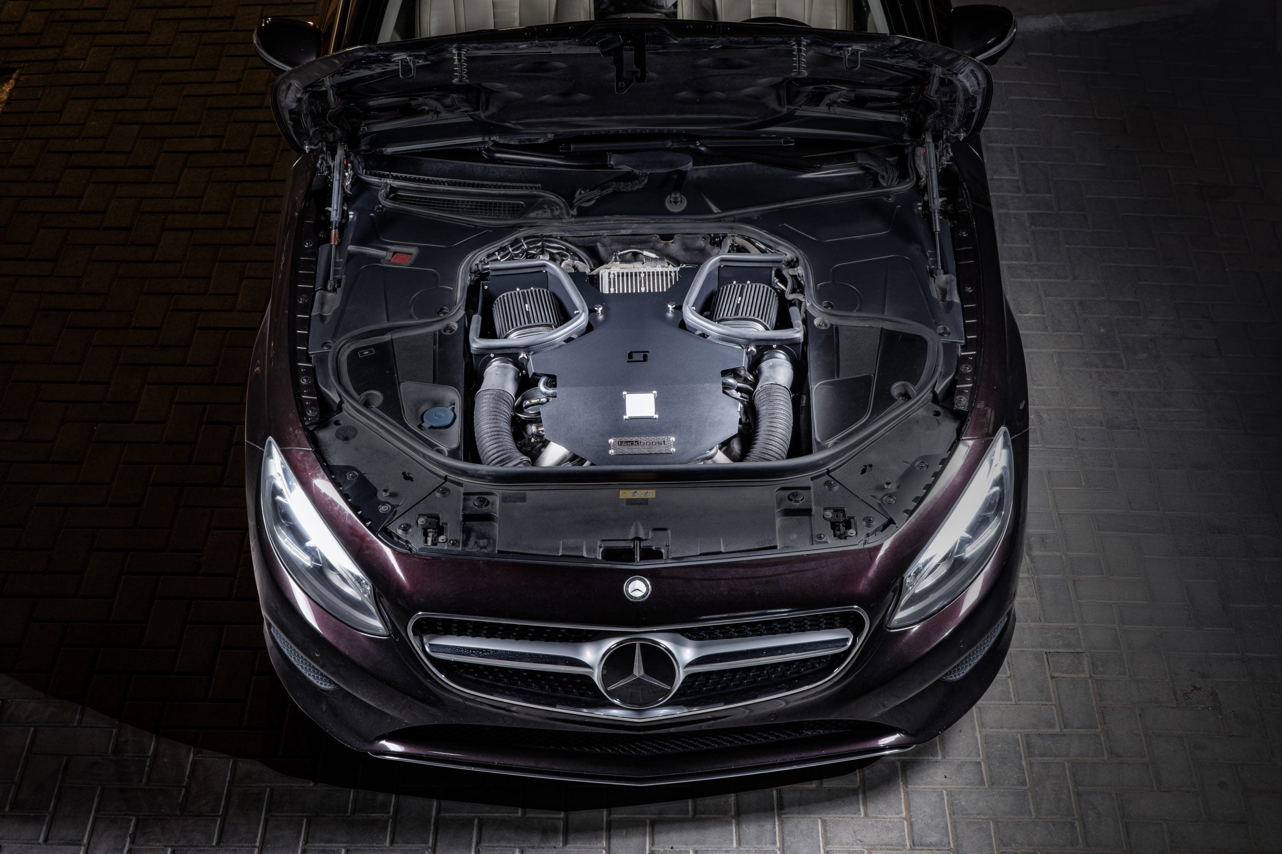 Mercedes-Sclass-M157-installed-intake-2