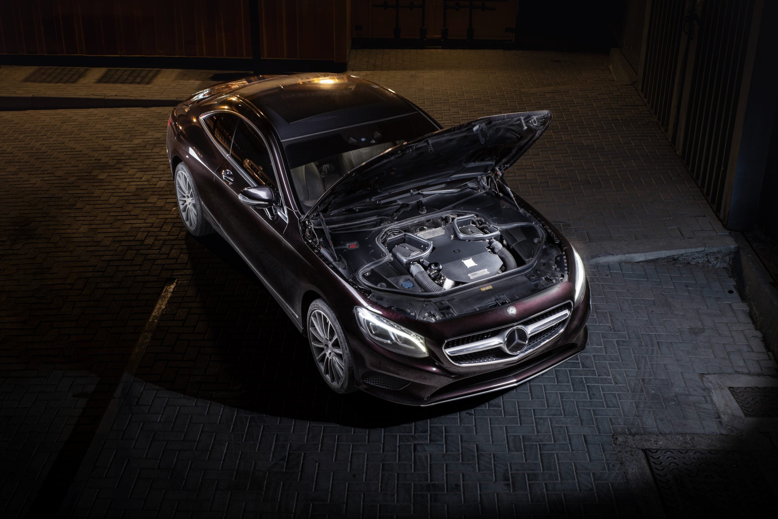 Mercedes-Sclass-M177-installed-intake-3