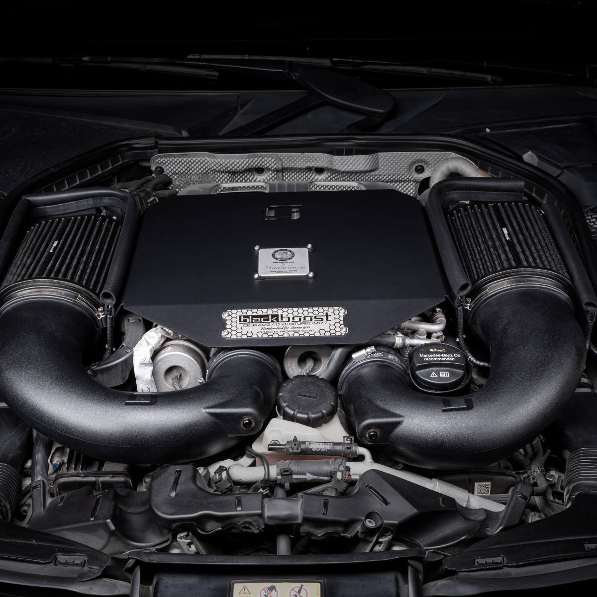 Mercedes C63 AMG M177 High Peformance Cold Air Intake by BlackBoost UAE | USA | EU | CA | CN