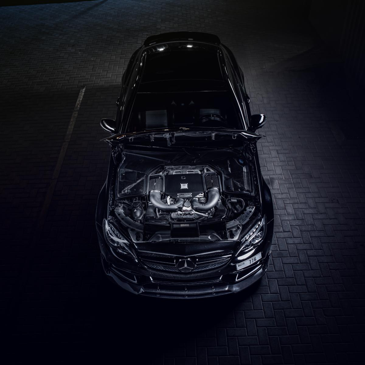 Mercedes C63 AMG M177 High Peformance Cold Air Intake by BlackBoost UAE | USA | EU | CA | CN