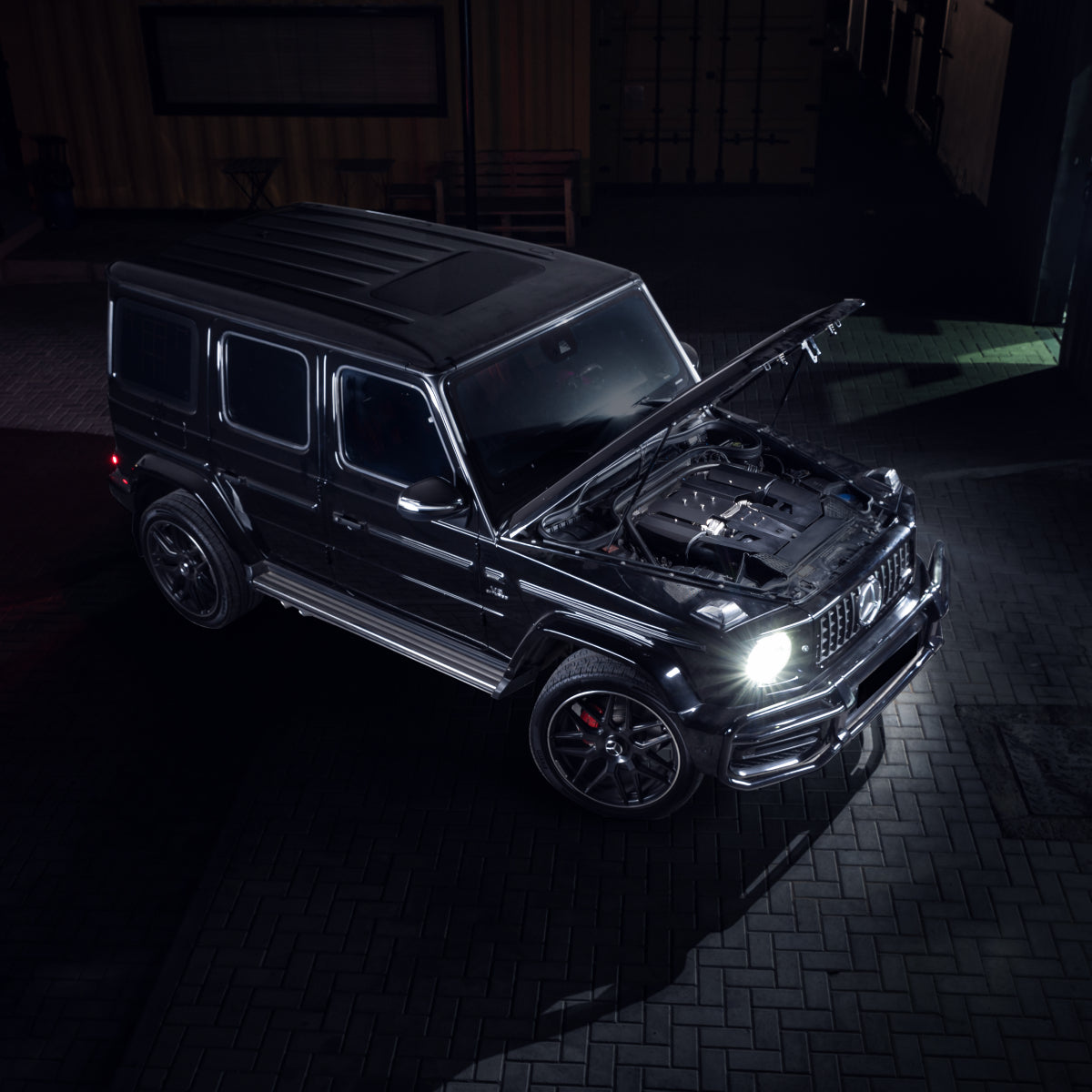 Mercedes-g500-Cold-Air-Intake-installed1