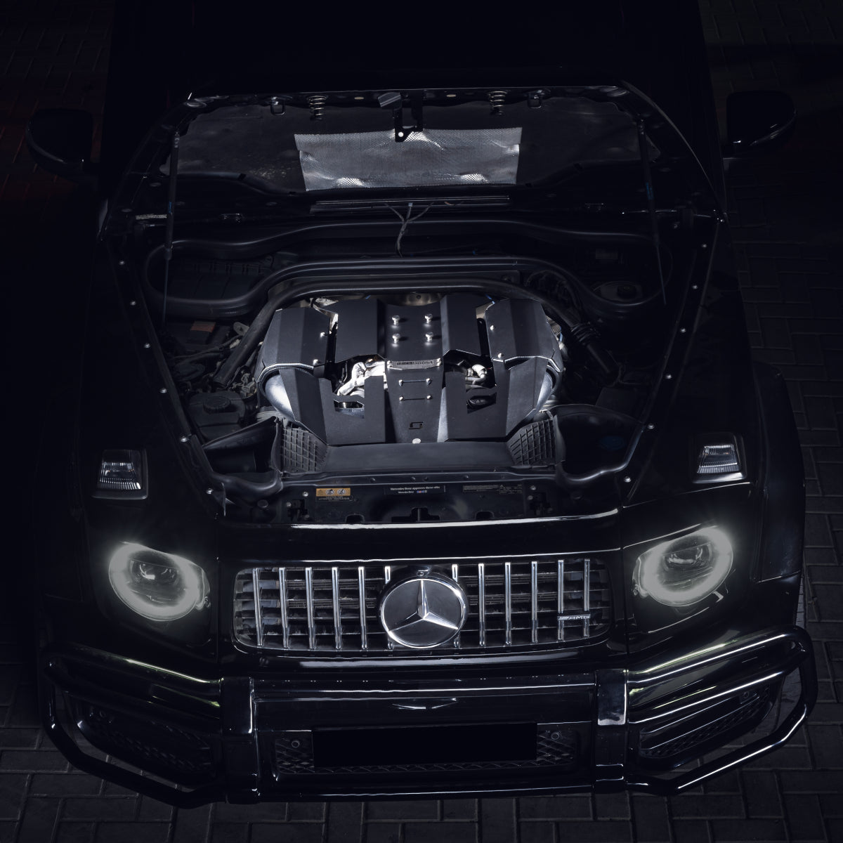 Mercedes-g500-Cold-Air-Intake-installed5