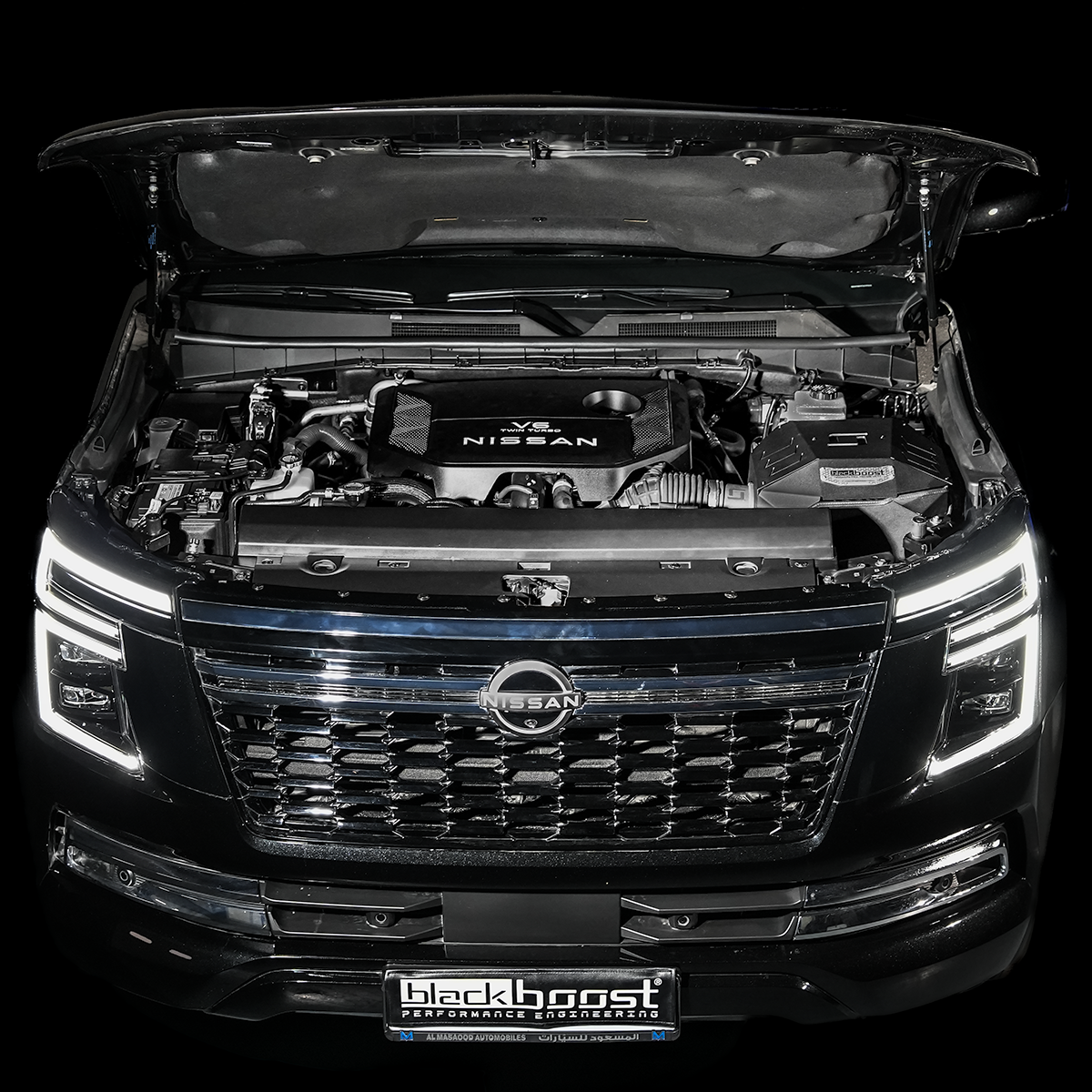 Nissan Patrol Nismo 3.5L V6 TT Cold Air Intake System