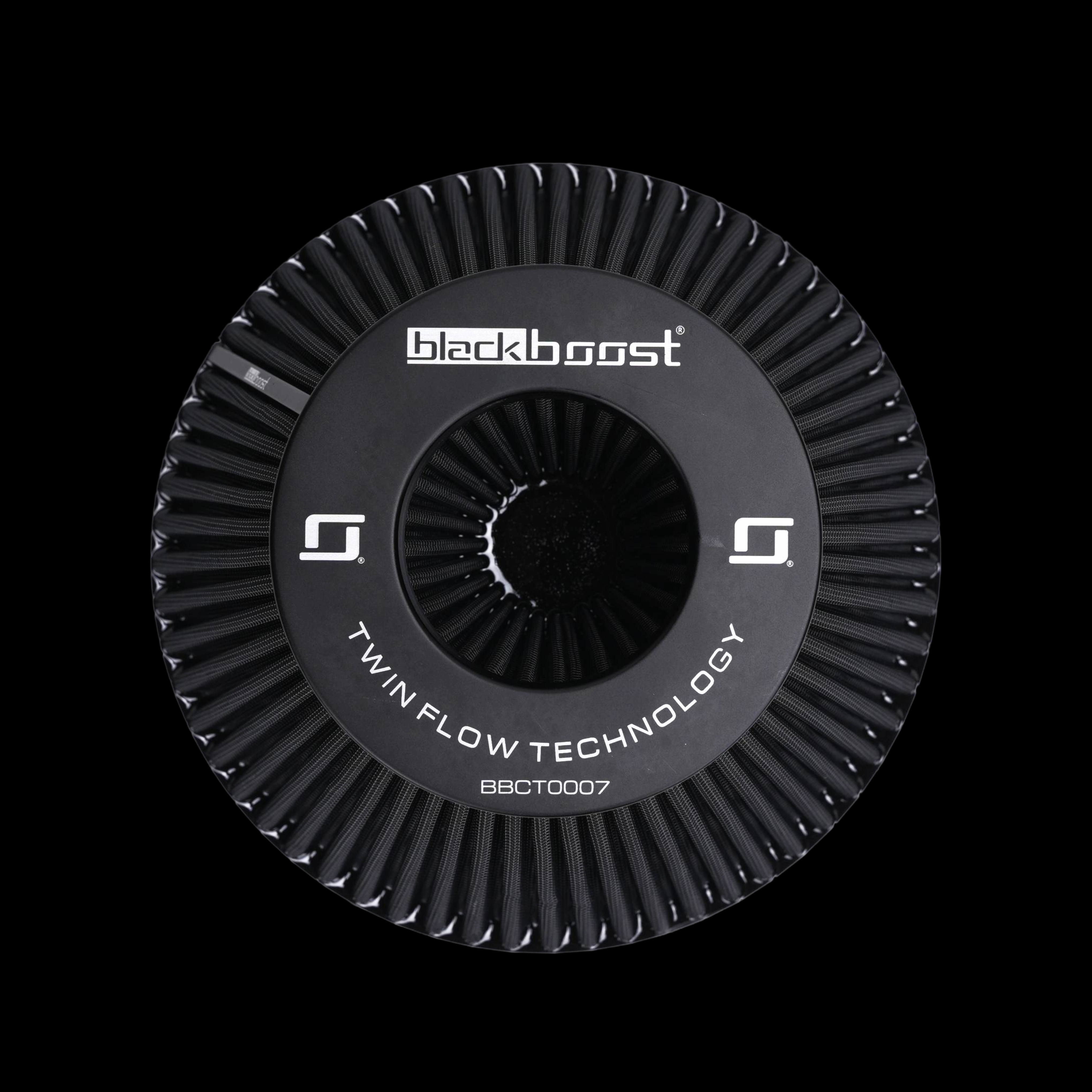 BlackBoost Conical Twin Flow Synthetic Dry Air Filters (8" x 191.5mm)