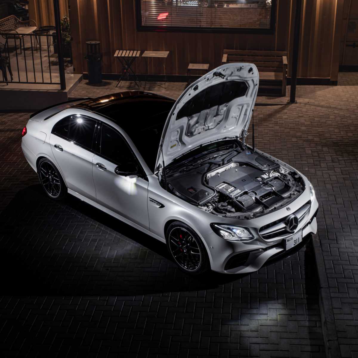 Mercedes E63 AMG M177 High Peformance Cold Air Intake by BlackBoost UAE | USA | EU | CA | CN