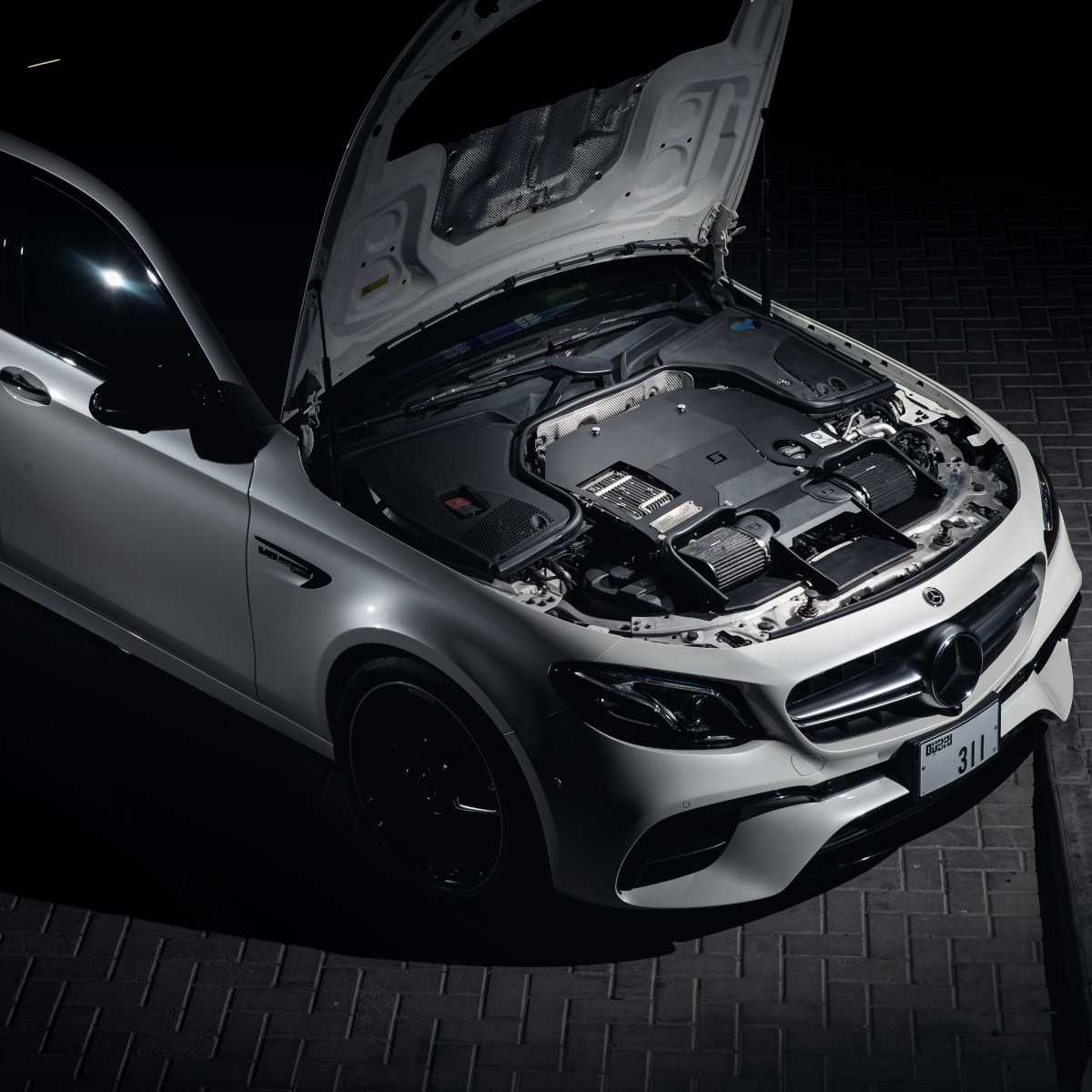 Mercedes E63 AMG M177 High Peformance Cold Air Intake by BlackBoost UAE | USA | EU | CA | CN