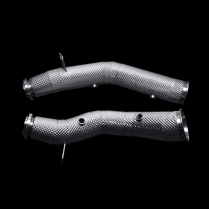 Mercedes C400 (205) M276 3.0L V8 BiTurbo Catless Downpipes