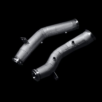 Mercedes C400 (205) M276 3.0L V8 BiTurbo Catless Downpipes
