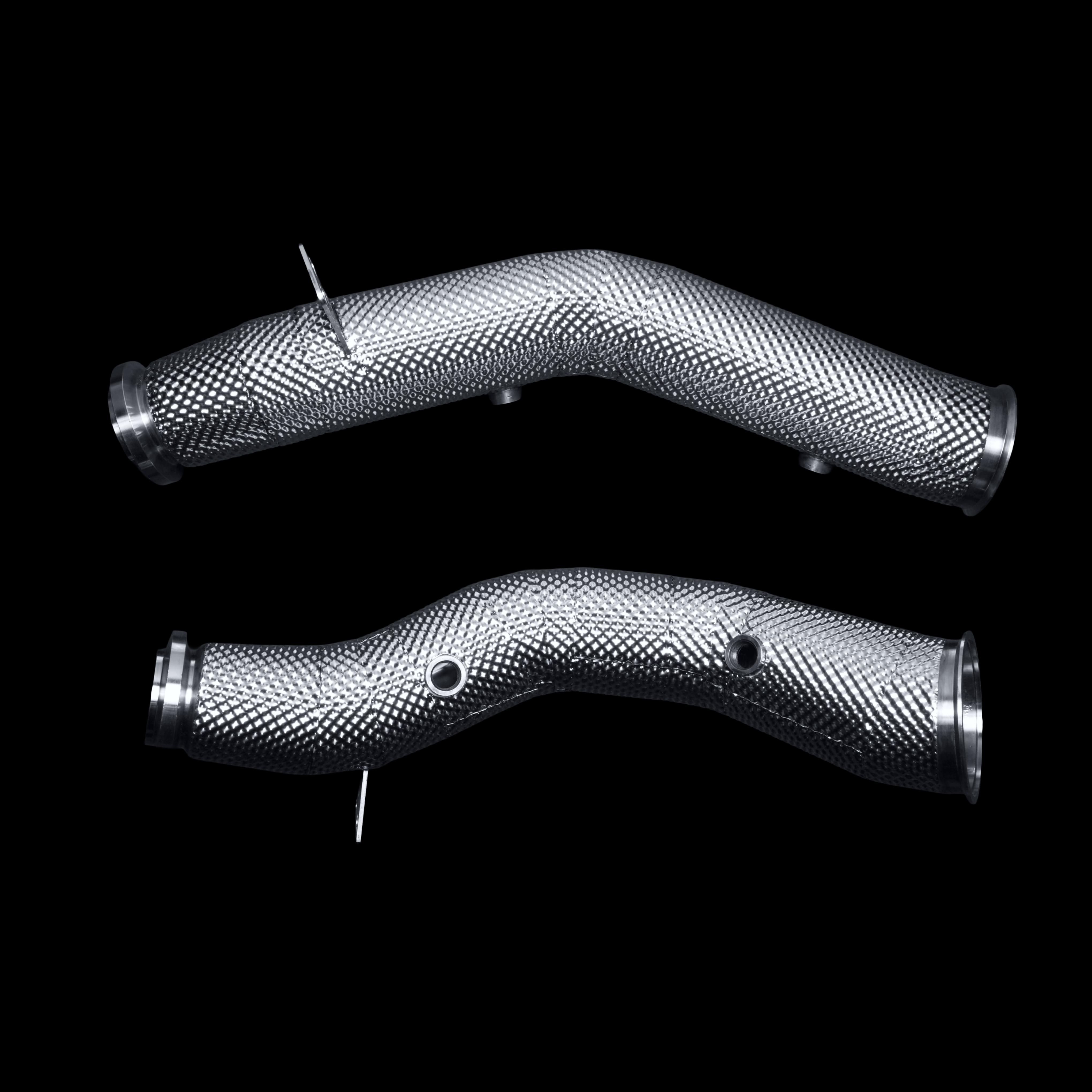 Mercedes C400 (205) M276 3.0L V8 BiTurbo Catless Downpipes
