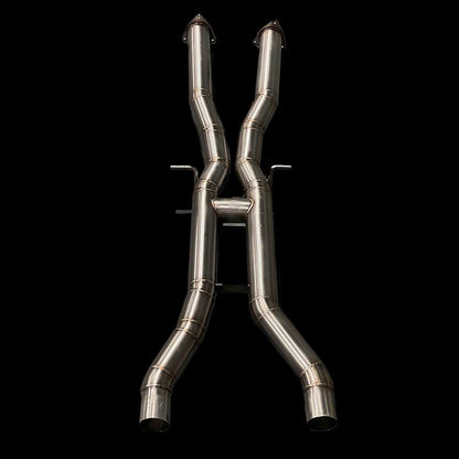 Bentley Continental GT GTC W12 Catless Downpipes by BlackBoost UAE | USA | EU | CA | CN