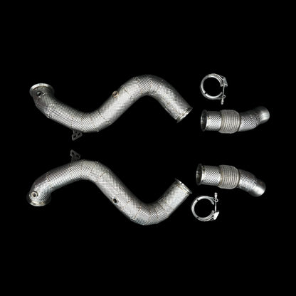 Mercedes AMG C63(S) (205) M177 LS1 4.0L V8 BiTurbo Catless Downpipes