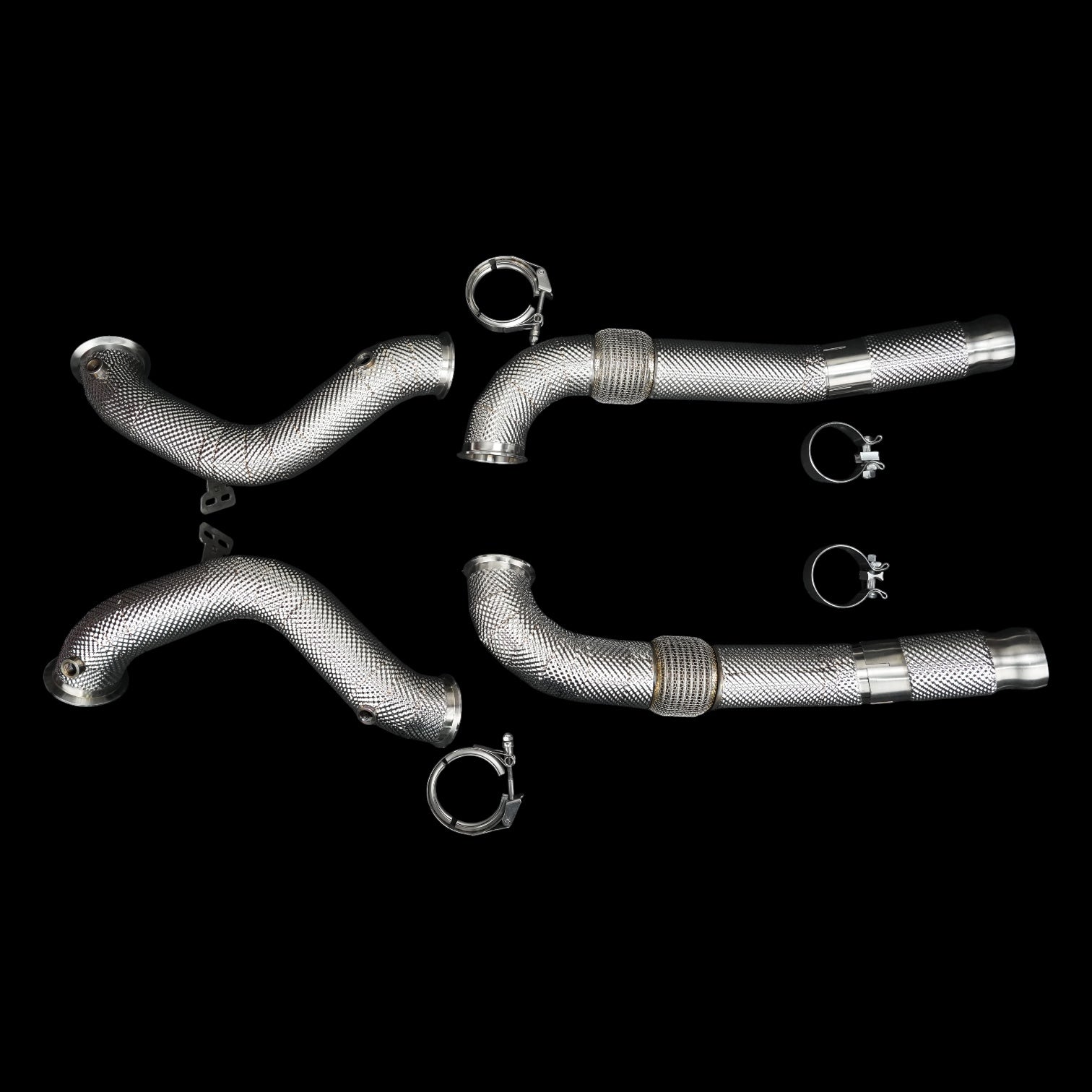 Mercedes AMG GT C (190) M178 4.0L V8 BiTurbo Catless Downpipes