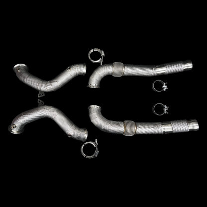 Mercedes AMG GT S (190) M178 4.0L V8 BiTurbo Catless Downpipes