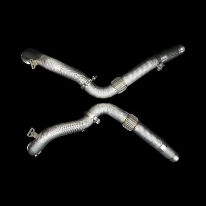 Mercedes AMG GT C (190) M178 4.0L V8 BiTurbo Catless Downpipes