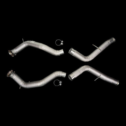 Mercedes G500 (463A) M177 LS2 4.0L V8 BiTurbo Catless Downpipes