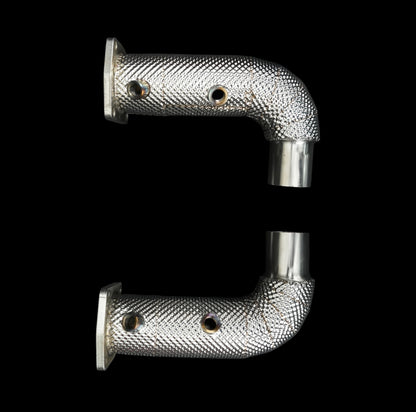 Porsche 911 Turbo (991.2) 9A1.3 3.8L F6 Twin-Turbo Catless Downpipes