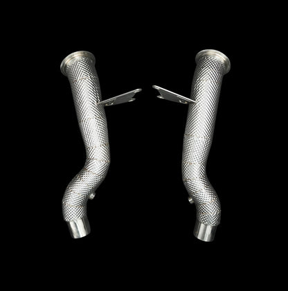 Ferrari 458 Italia (Type F142) F136 F 4.5L V8 Catless Downpipes