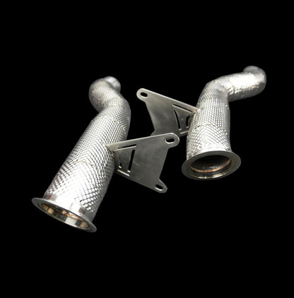 Ferrari 458 Italia (Type F142) F136 F 4.5L V8 Catless Downpipes