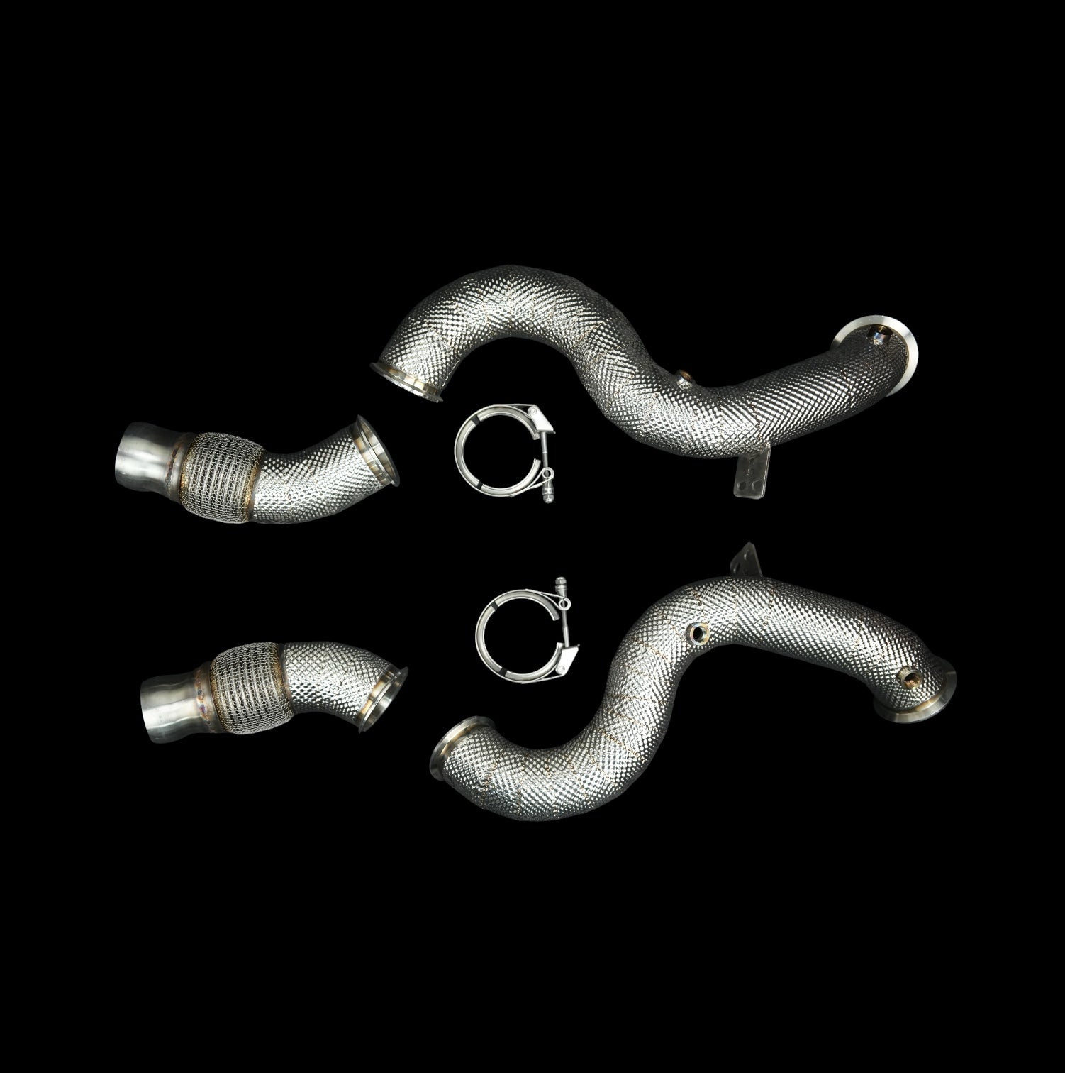 Mercedes AMG S63 (222) M177 LS2 4.0L V8 BiTurbo Catless Downpipes