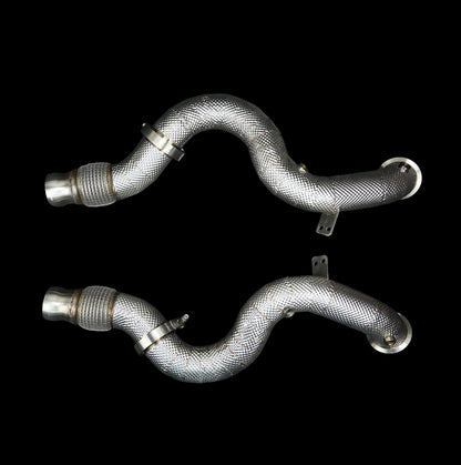 Mercedes AMG S63 (222) M177 LS2 4.0L V8 BiTurbo Catless Downpipes