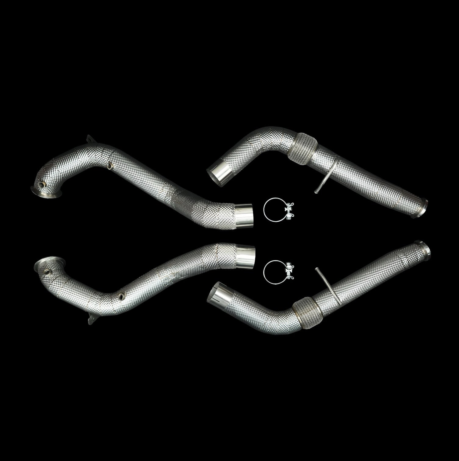 Mercedes AMG G63 (463A) M177 LS2 4.0L V8 BiTurbo Catless Downpipes (OPF)
