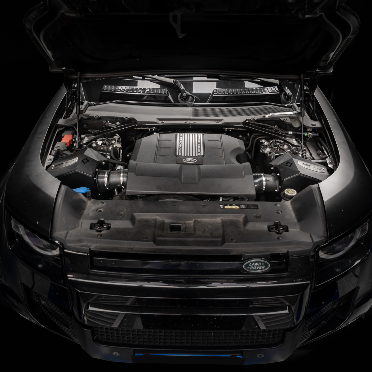 Land Rover Defender P525 L663 5.0L V8 Supercharged Cold Air Intake Sys ...