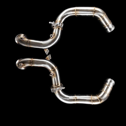 MERCEDES AMG GT 63 S 4.0L V8 (M177) CATLESS DOWNPIPES by BlackBoost UAE | USA | CN | CA